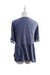 A Blue Short Sleeve Tops from Seraphine in size XL for maternity. (Back View)