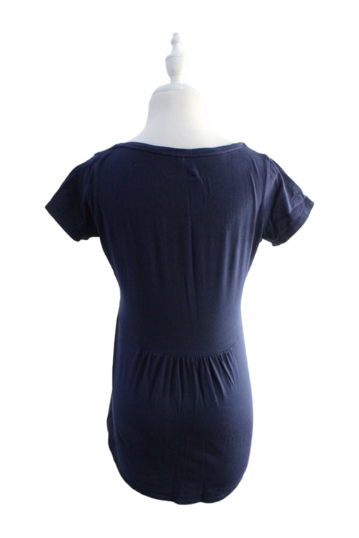 A Blue Short Sleeve Tops from Mothers en Vogue in size M for maternity. (Back View)