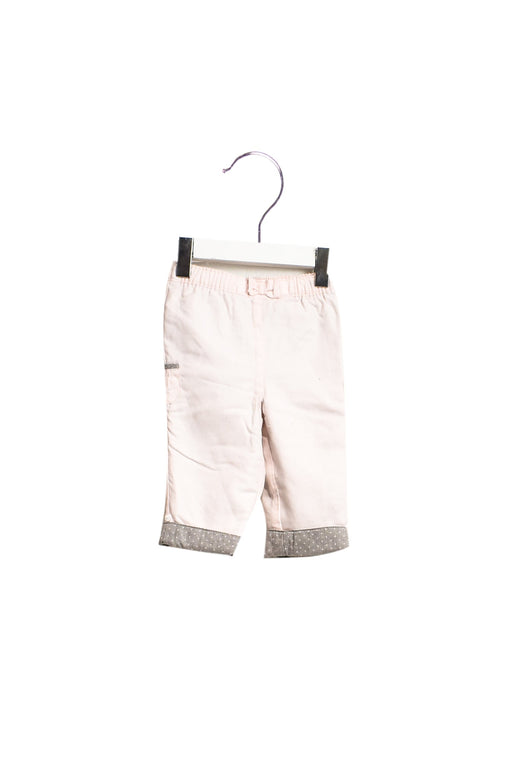 A Pink Casual Pants from Cyrillus in size 3-6M for girl. (Front View)
