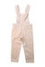 A Ivory Long Overalls from Petite Lucette in size 3T for girl. (Back View)