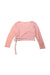 A Pink Long Sleeve Tops from Tutulamb in size 3T for girl. (Back View)