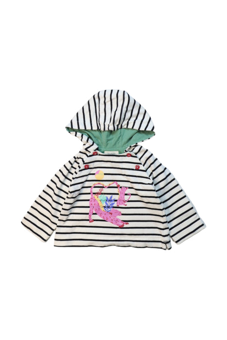 A Multicolour Hooded Sweatshirts from Nanos in size 6-12M for girl. (Front View)