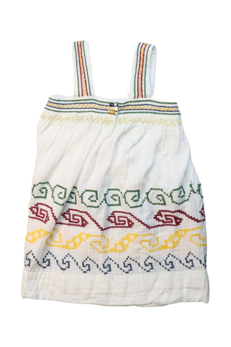 A Multicolour Sleeveless Dresses from Stella McCartney in size 4T for girl. (Back View)