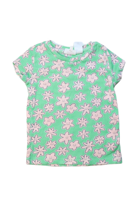 A Green Shorts Sets from Seed in size 3T for girl. (Front View)