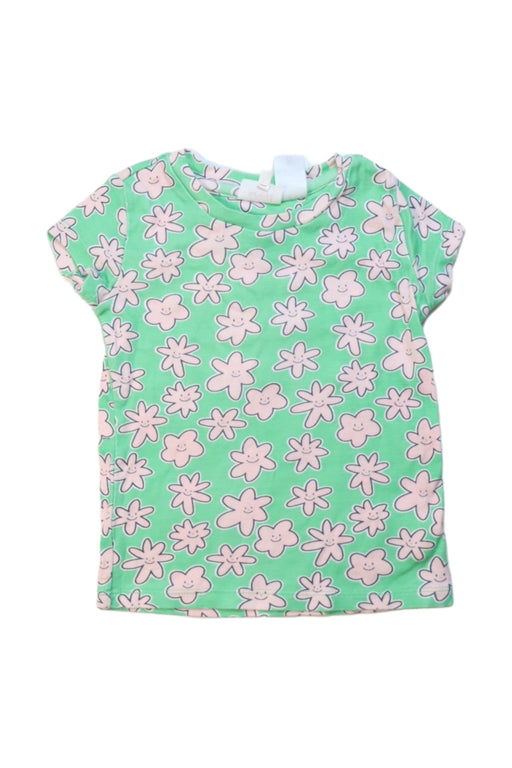 A Green Shorts Sets from Seed in size 3T for girl. (Front View)