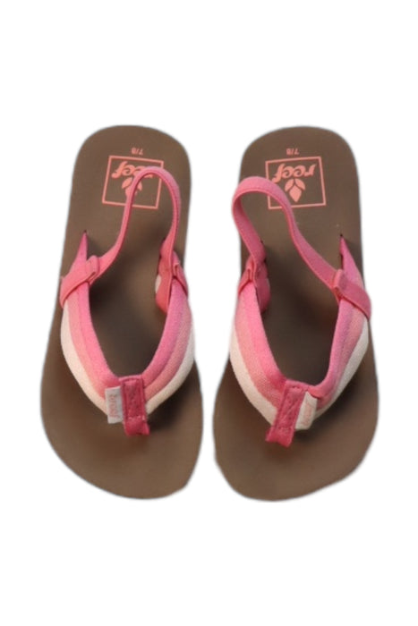 A Multicolour Sandals from Reef in size 18-24M for girl. (Back View)