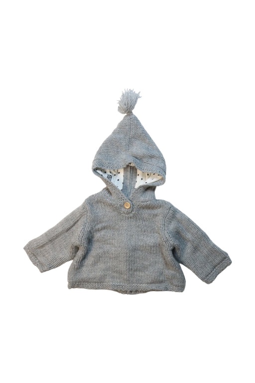 A Grey Knit Sweaters from Bonton in size 6-12M for neutral. (Front View)