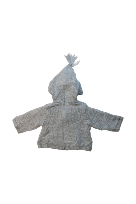 A Grey Knit Sweaters from Bonton in size 6-12M for neutral. (Back View)