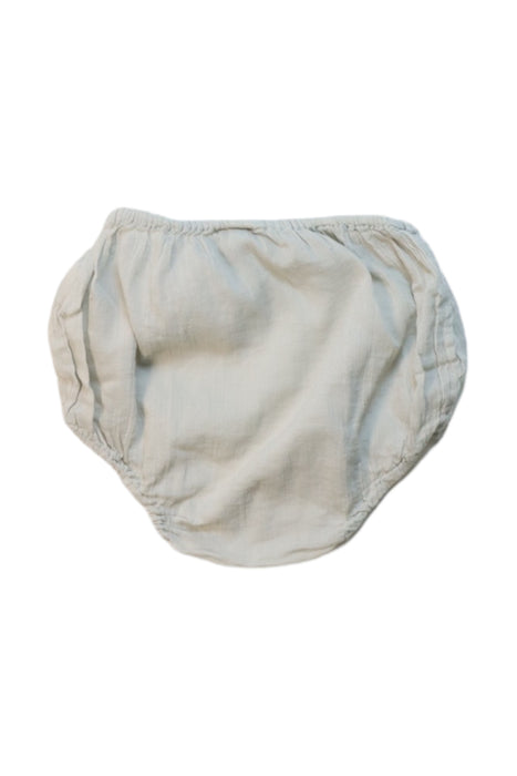 A Grey Bloomers from Bonton in size 3-6M for neutral. (Back View)