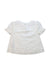 A White Short Sleeve Tops from Boden in size 3T for girl. (Back View)