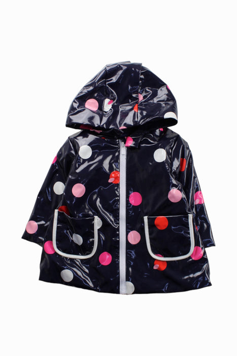 A Purple Rain Jackets from Jacadi in size 12-18M for girl. (Front View)
