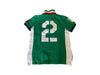 A Green Short Sleeve Polos from Polo Ralph Lauren in size 3T for boy. (Back View)