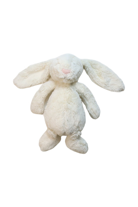 A White Soft Toys from Jellycat in size O/S for girl. (Front View)