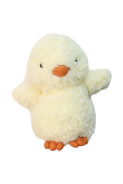 A White Soft Toys from Jellycat in size O/S for neutral. (Front View)