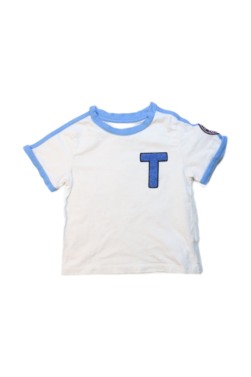 A White Short Sleeve T Shirts from Maison Labiche in size 2T for boy. (Front View)