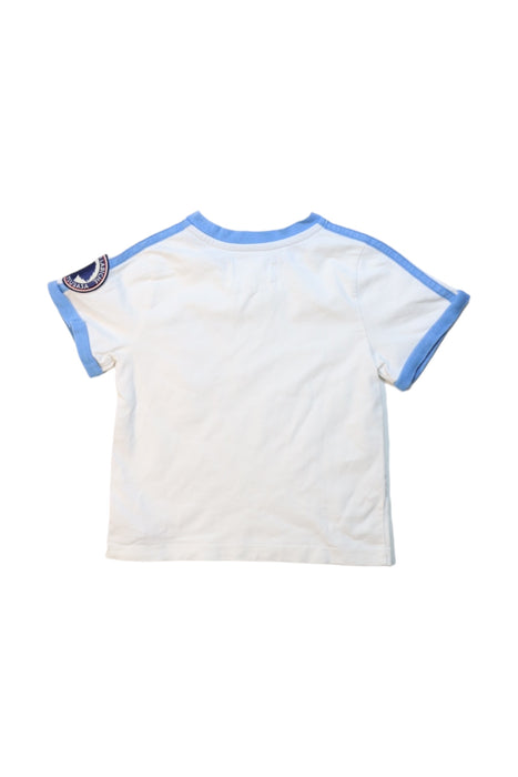 A White Short Sleeve T Shirts from Maison Labiche in size 2T for boy. (Back View)