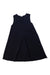 A Blue Sleeveless Dresses from Il Gufo in size 8Y for girl. (Front View)