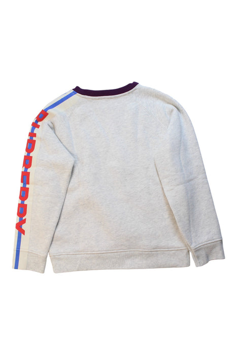 A White Crewneck Sweatshirts from Burberry in size 8Y for boy. (Back View)