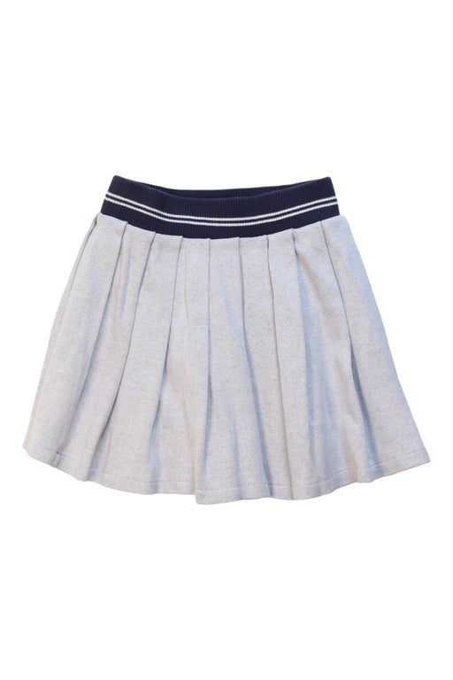 A White Short Skirts from Bonton in size 8Y for girl. (Front View)