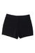 A Black Shorts from Crewcuts in size 8Y for girl. (Front View)