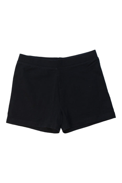 A Black Shorts from Crewcuts in size 8Y for girl. (Front View)