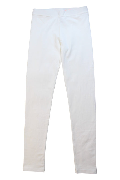 A White Leggings from Crewcuts in size 10Y for girl. (Front View)