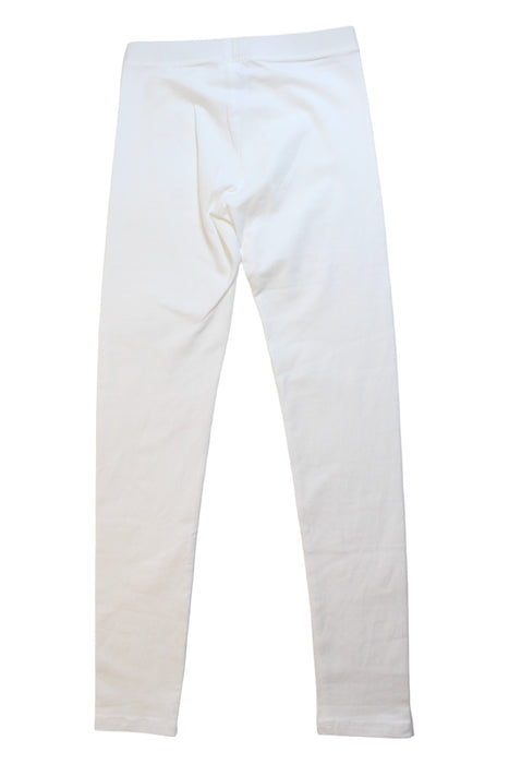 A White Leggings from Crewcuts in size 10Y for girl. (Back View)