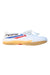 A White Sneakers from Feiyue in size 9Y for boy. (Front View)