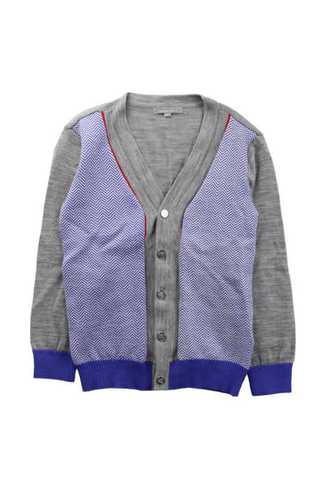 A Grey Cardigans from Nicholas & Bears in size 6T for boy. (Front View)