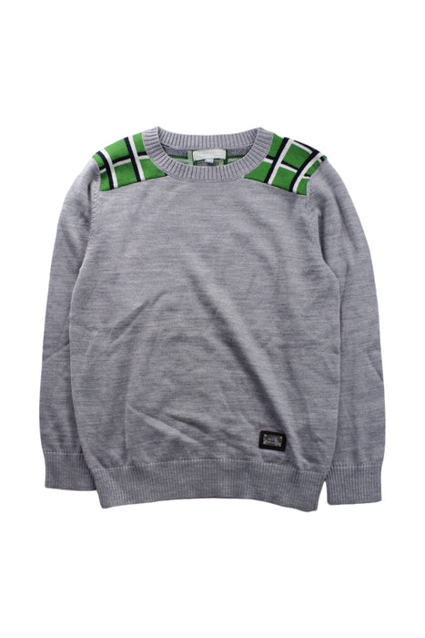 A Grey Knit Sweaters from Nicholas & Bears in size 8Y for boy. (Front View)