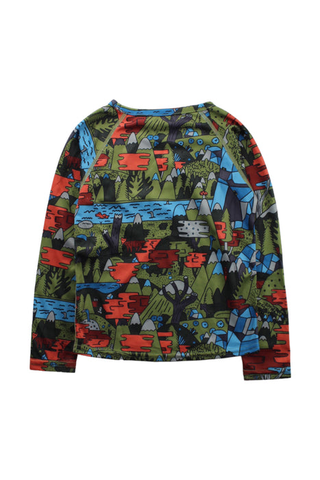 A Multicolour Long Sleeve T Shirts from Burton in size 4T for boy. (Back View)