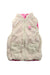 A White Outerwear Vests from Miki House in size 5T for girl. (Front View)