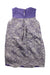 A Purple Sleeveless Dresses from Miss Blumarine in size 6T for girl. (Back View)