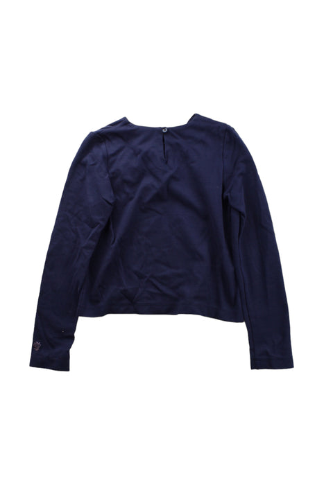 A Blue Long Sleeve Tops from I Pinco Pallino in size 8Y for girl. (Back View)