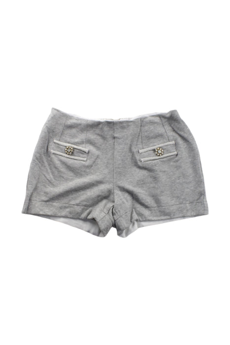 A Grey Shorts from I Pinco Pallino in size 10Y for girl. (Front View)