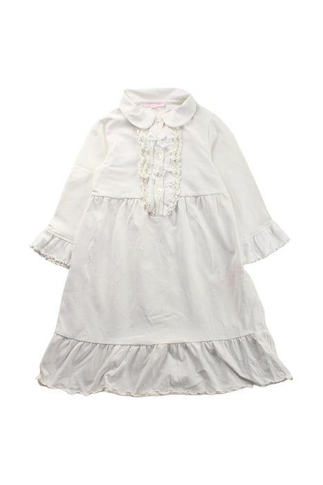 A White Long Sleeve Dresses from Nicholas & Bears in size 3T for girl. (Front View)