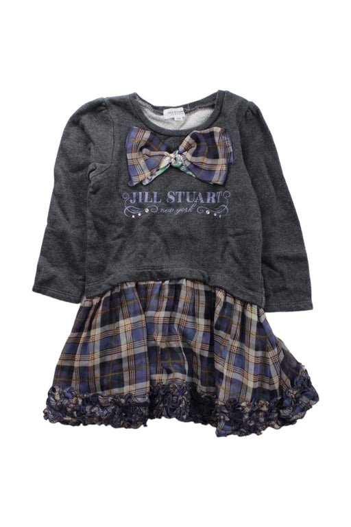 A Grey Sweater Dresses from Jill Stuart in size 2T for girl. (Front View)