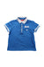 A Blue Short Sleeve Polos from Ferrari in size 3T for boy. (Front View)