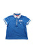 A Blue Short Sleeve Polos from Ferrari in size 3T for boy. (Front View)