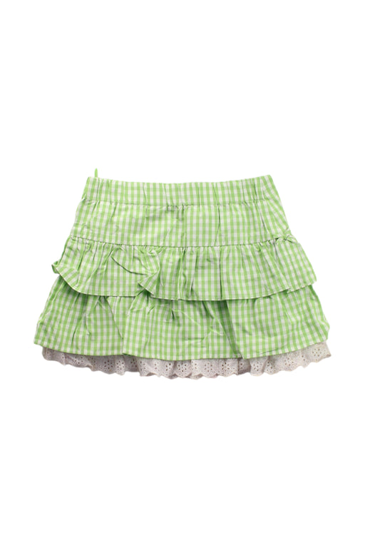 A Green Short Skirts from Nicholas & Bears in size 4T for girl. (Front View)