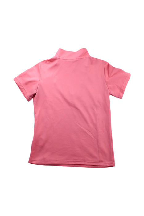 A Pink Short Sleeve Tops from Le Coq Sportif in size 13Y for girl. (Back View)