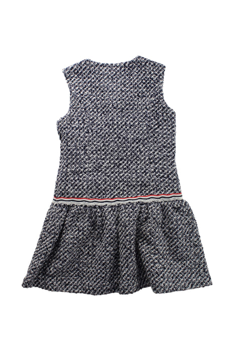 A Blue Sleeveless Dresses from Nicholas & Bears in size 8Y for girl. (Back View)