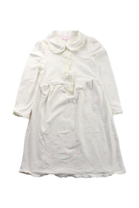 A White Long Sleeve Dresses from Nicholas & Bears in size 4T for girl. (Front View)