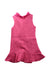 A Pink Sleeveless Dresses from Nicholas & Bears in size 6T for girl. (Back View)