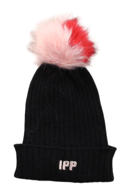 A Black Beanies from I Pinco Pallino in size O/S for girl. (Front View)