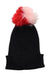 A Black Beanies from I Pinco Pallino in size O/S for girl. (Back View)