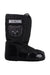 A Black Winter Boots from Moschino in size 11Y for boy. (Front View)