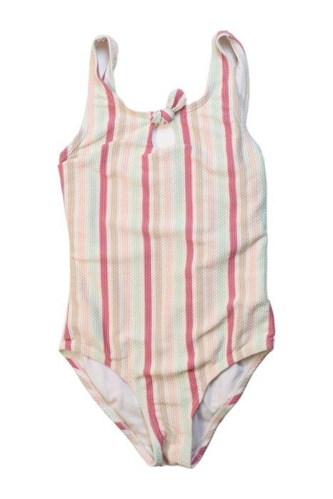 A Multicolour Swimsuits from Seed in size 5T for girl. (Front View)