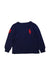 A Navy Long Sleeve T Shirts from Polo Ralph Lauren in size 2T for boy. (Front View)