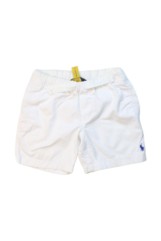 A White Shorts from Polo Ralph Lauren in size 3T for boy. (Front View)